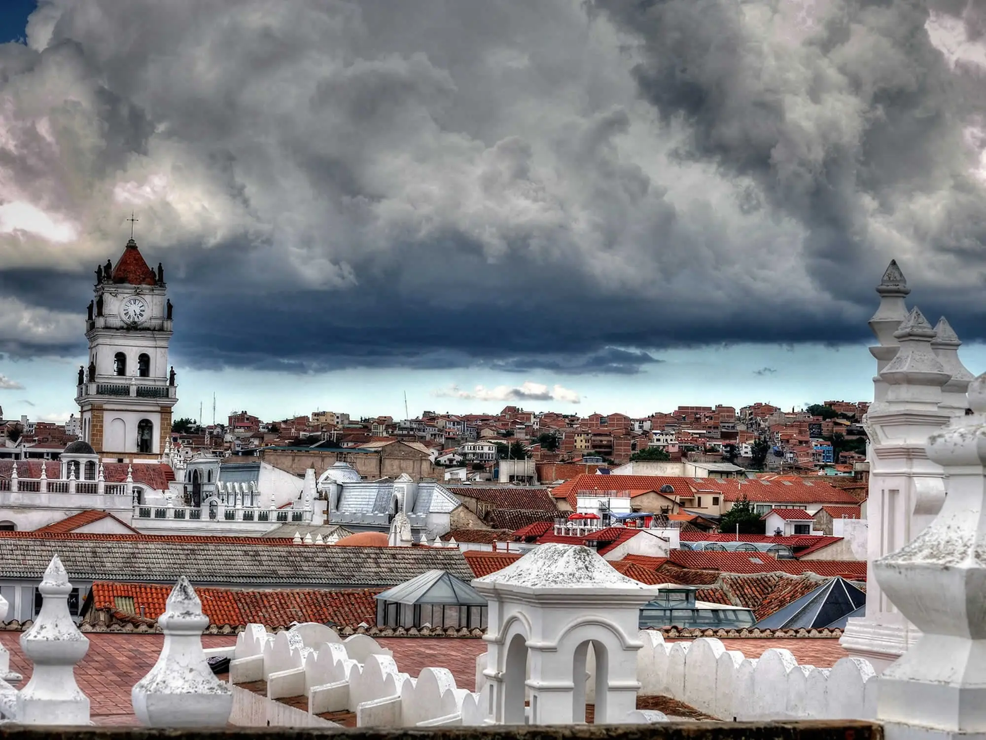 Sucre Bolivia Cityscape